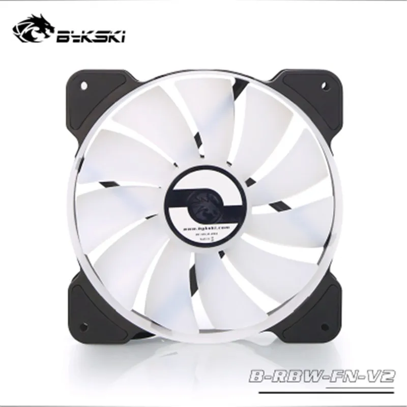Bykski B RBW FN V2 RGB PC чехол Охлаждающие вентиляторы 5 в 3PIN бесшумные 120x120x25 мм вентилятор