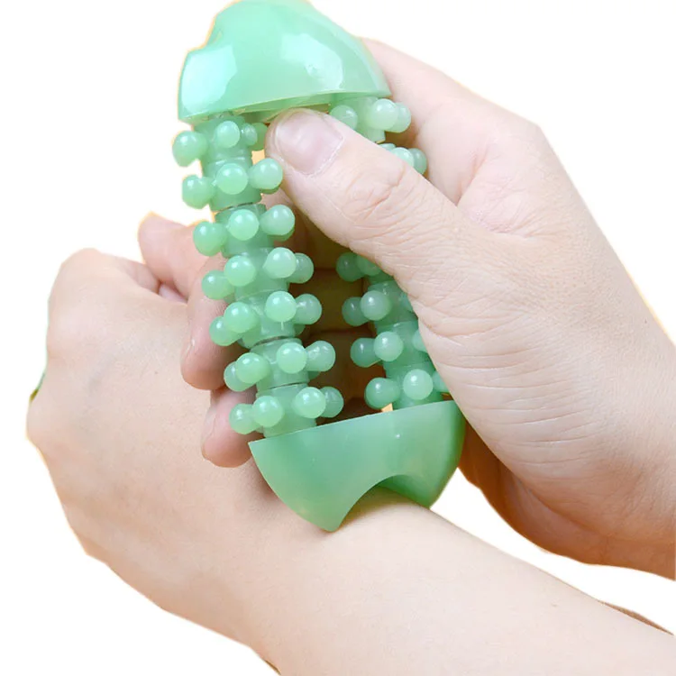 2 в 1 Gua Sha Guasha Jade Массажер искусственный нефритовый ролик ручной helth массажные инструменты для ухода