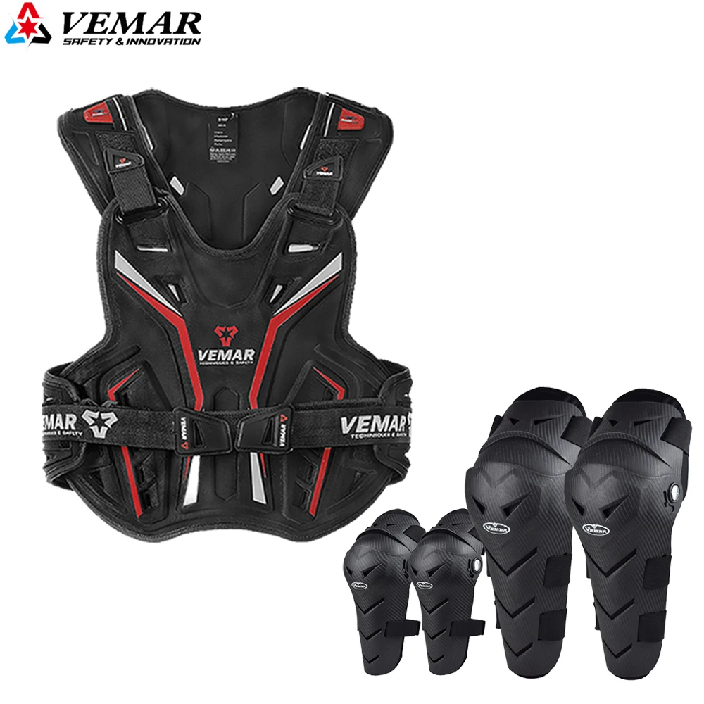 Защитный жилет Vemar мужской для мотокросса защитная безрукавка езды на мотоцикле