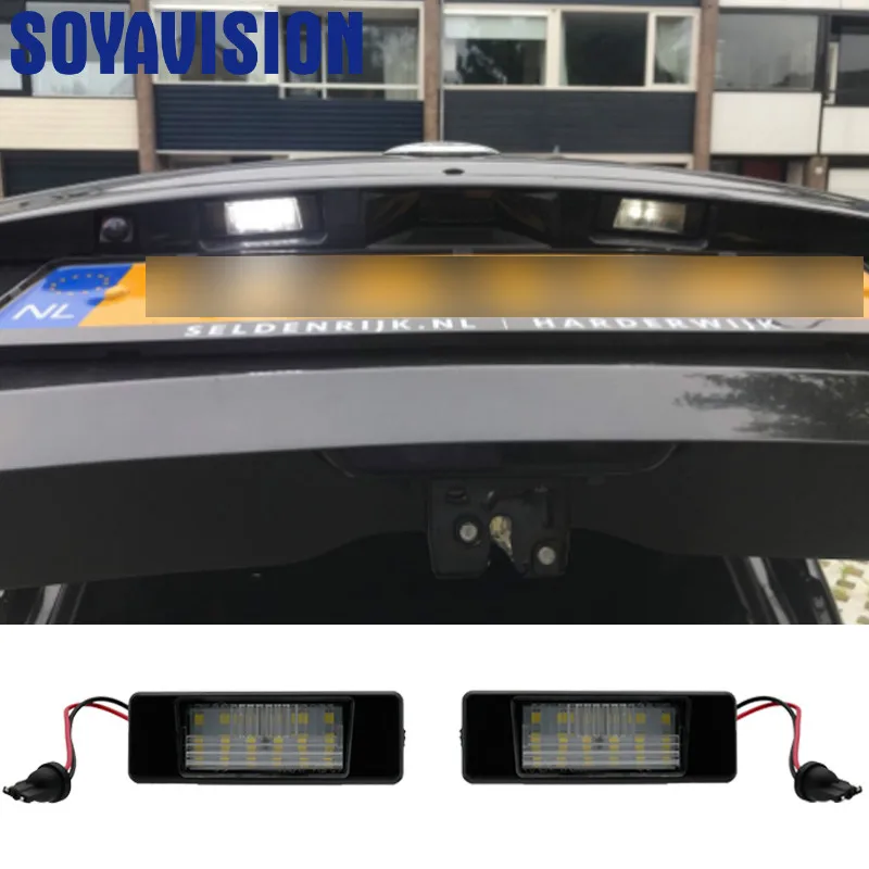 2 шт. авто светильник светодиодный номерной знак хвост Тюнинг автомобилей для Nissan