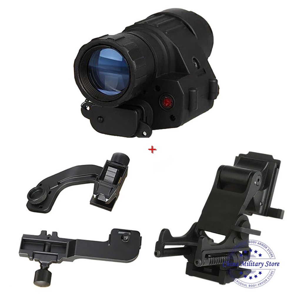 PVS 14 цифровые очки ночного видения ИК монокуляр 200 м инфракрасный Темный телескоп