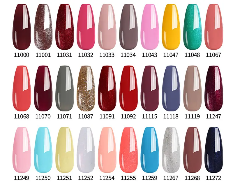 Гель-лак для ногтей тыквенный белый черный матовый 8 мл | Красота и здоровье