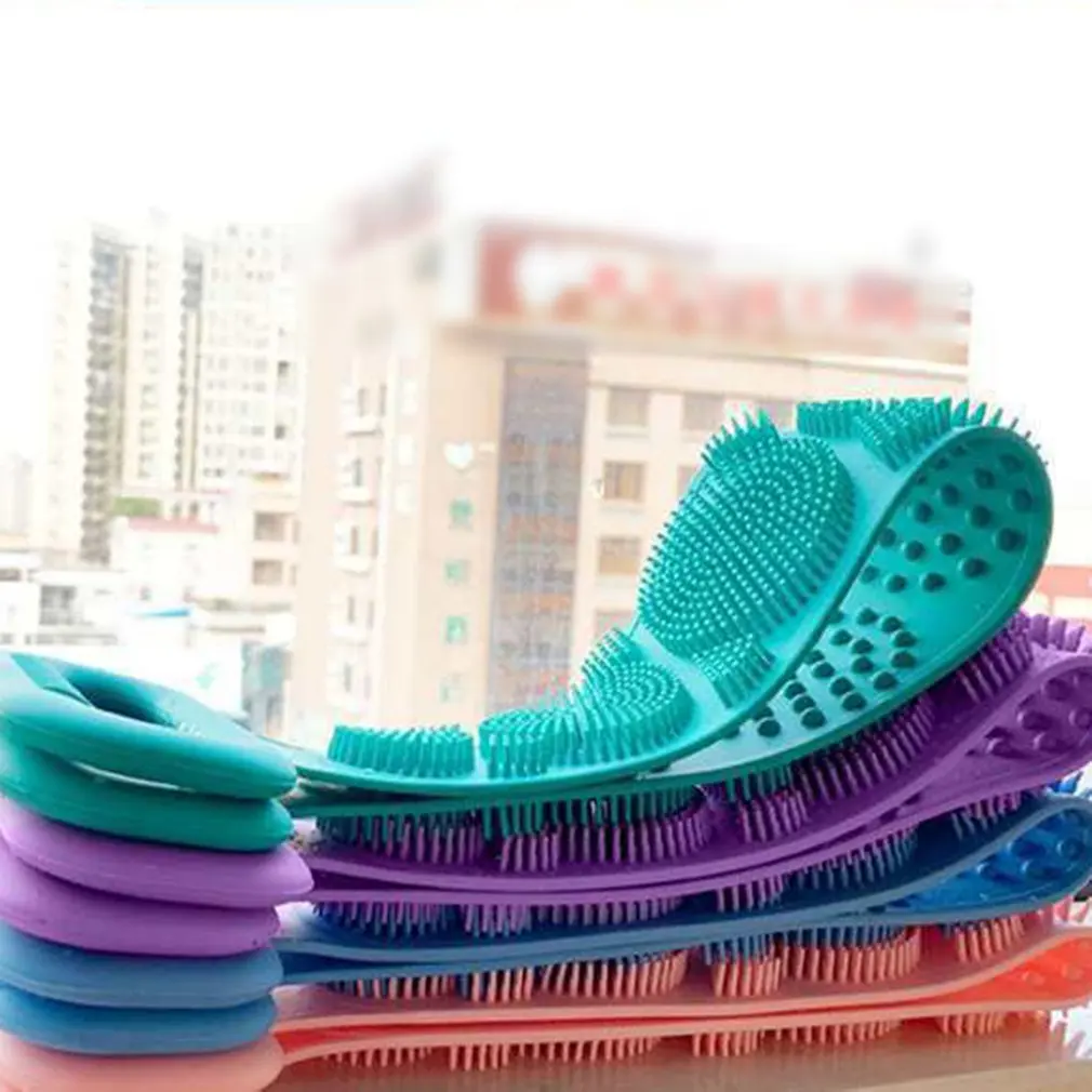 Силиконовое банное полотенце для мужчин и женщин прочное с длинной полосой