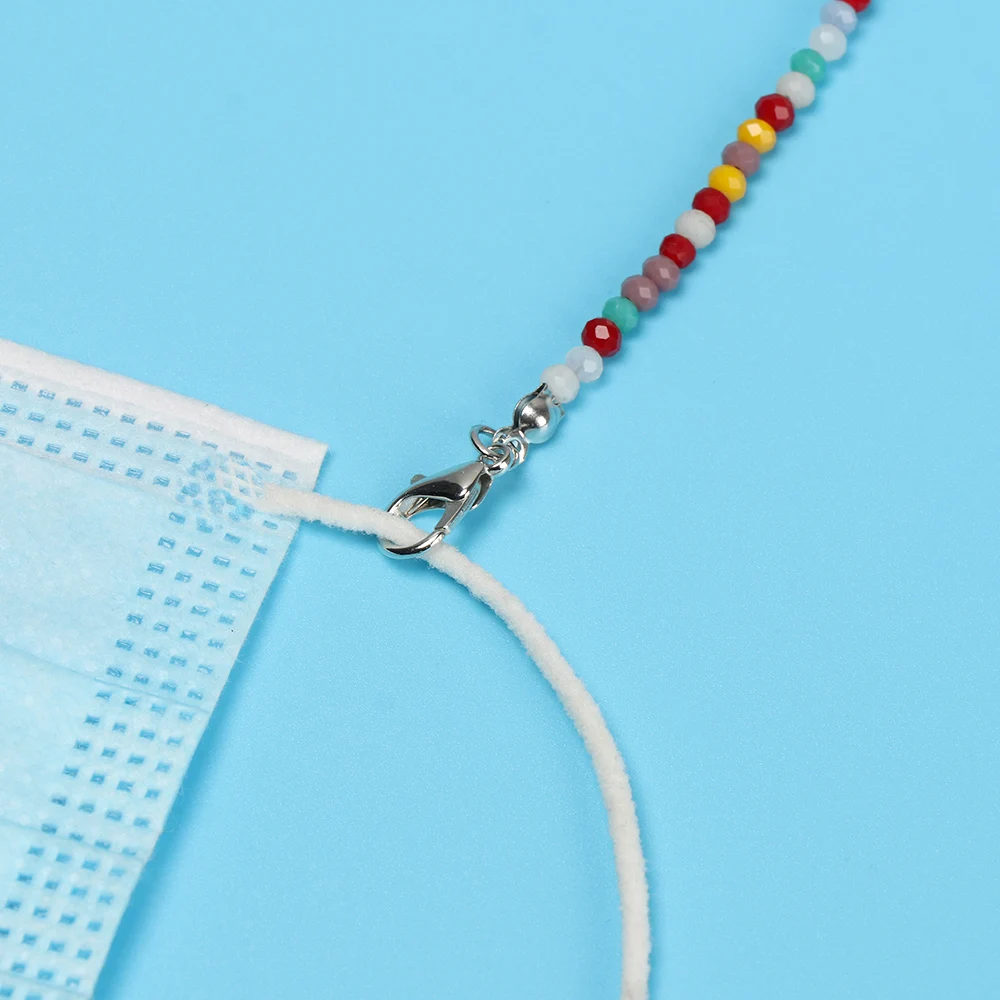 1 шт. новинка маска для лица ремешки очков держатель шнура удлинитель кристальная