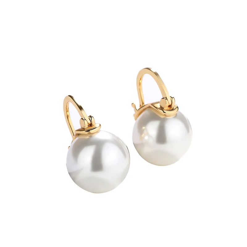 

Kinel New 100% Authentic 925 Sterling Silver Pearl Earring Korea Style Natural Freshwater Pearl Earring For Women Gifts