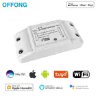 Tuya Smart WiFi выключатель цепи модуль 10A Беспроводной пульт дистанционного управления Переключатель релейный модуль контроллера светильник переключатель работает с Google Homekit