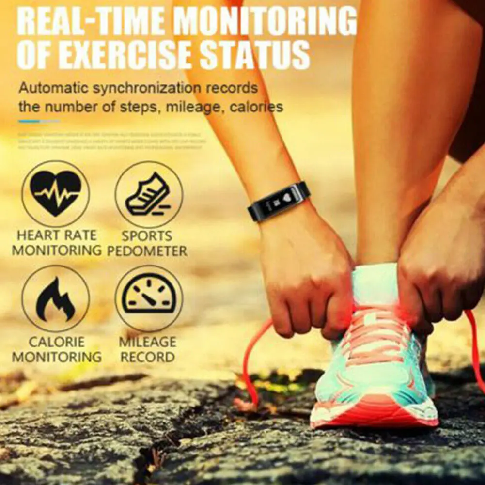 Умный браслет 2 в 1 с bluetooth-наушниками HeartRate Monitor водонепроницаемые часы TU-shop |