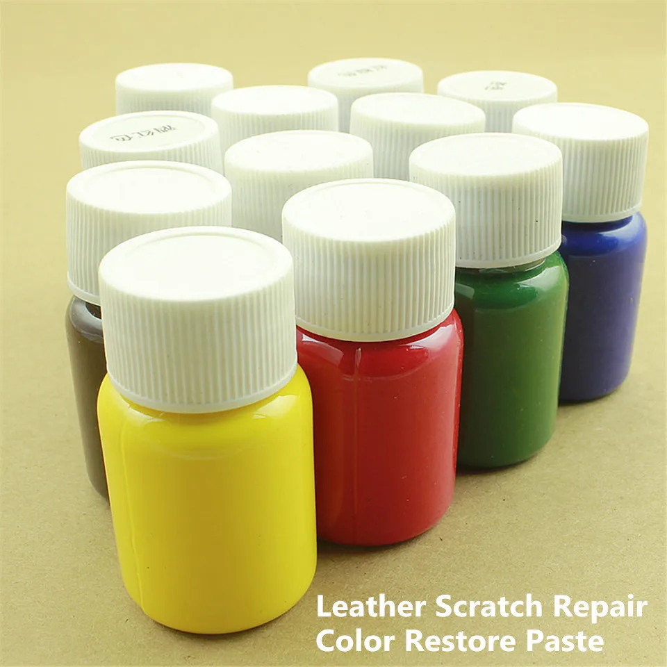 Набор для ремонта кожи автомобиля средство восстановления от царапин и трещин с