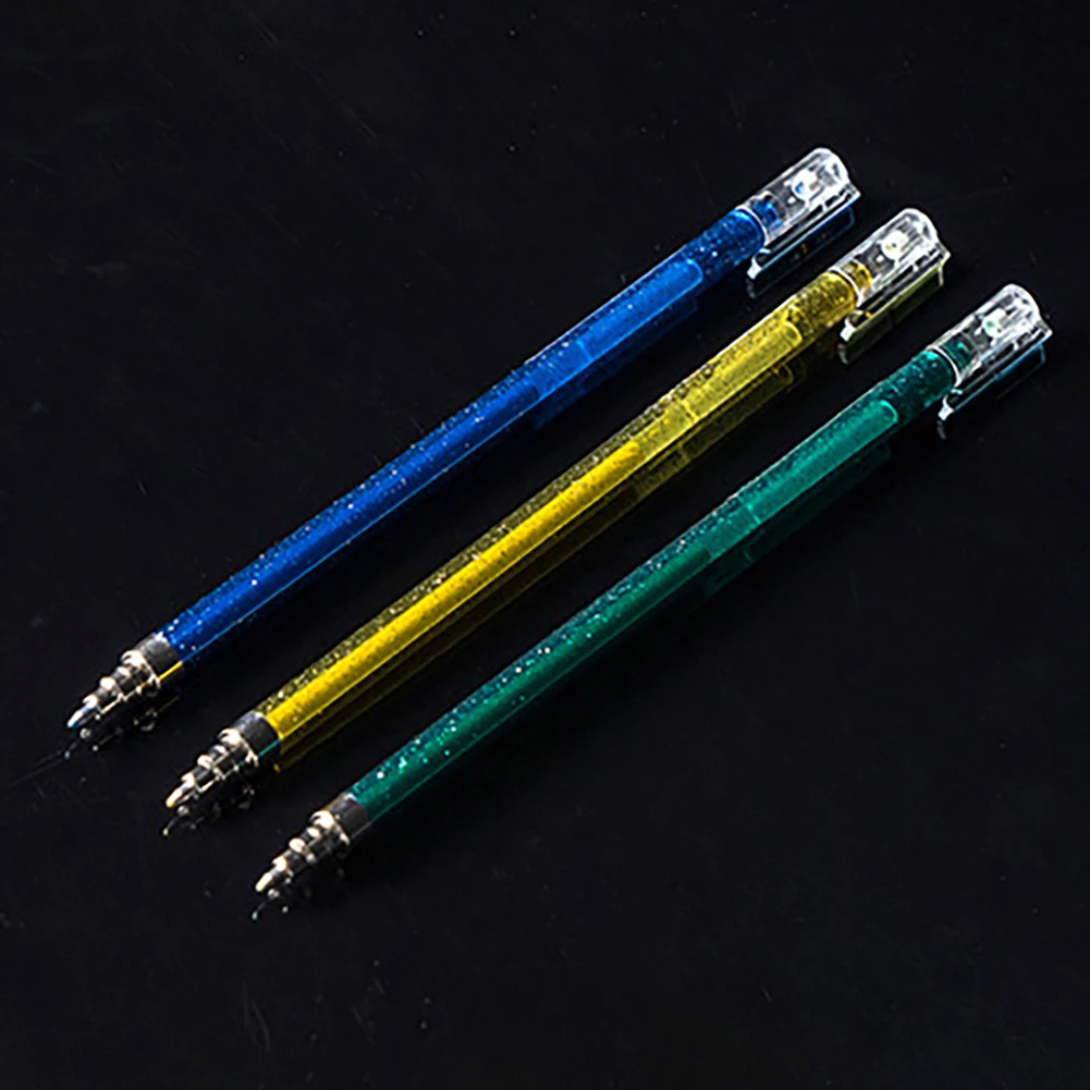 Многоцветная гелевая ручка флэш-маркер шариковая канцелярские принадлежности