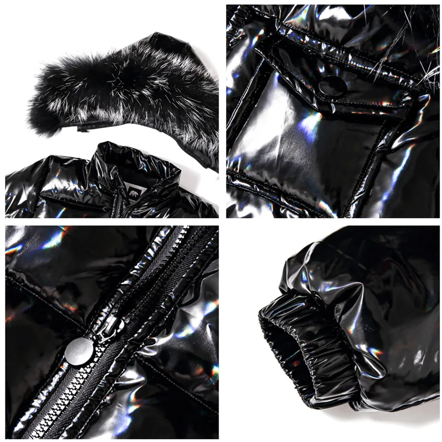 Модное зимнее пальто пуховик для мальчиков одежда детей 2 8 лет утепленная