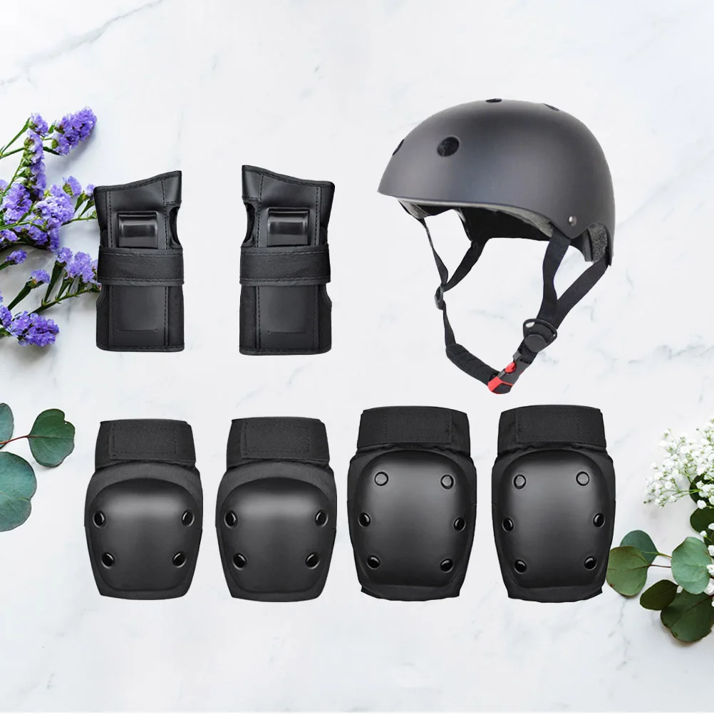 7 шт. спортивный шлем для велоспорта защитное снаряжение детей налокотники
