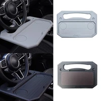 car dining tray rack car steering wheel multi function car laptop computer desk mount stand coffee goods card table holder