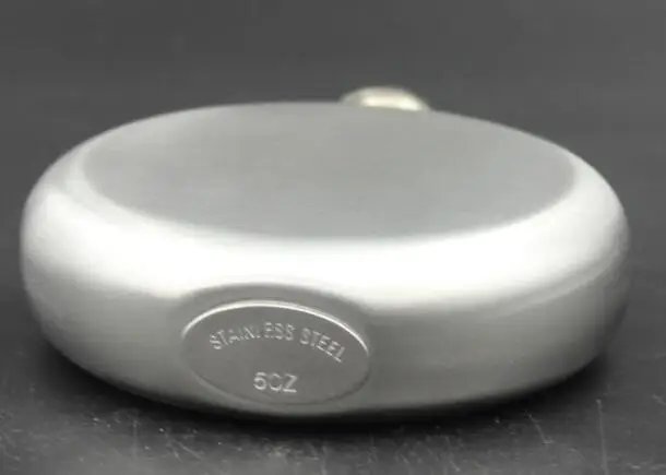 5oz 5 унций/8 унций круглая нержавеющая тазобедренная колба карманная русская Бутылка для виски - Цвет: 5oz