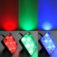 17led 17w remote control full color stage lighting ktv wedding spotlight party bar store event background christmas music club