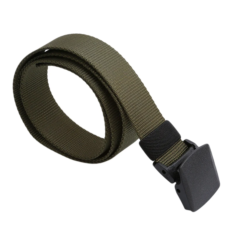 

Men's tactical belt Military Web Belt Waisttrainer Outdoor Sports Men Nylon Canvas Waistband Lumbar Waist Support Fitness Belt