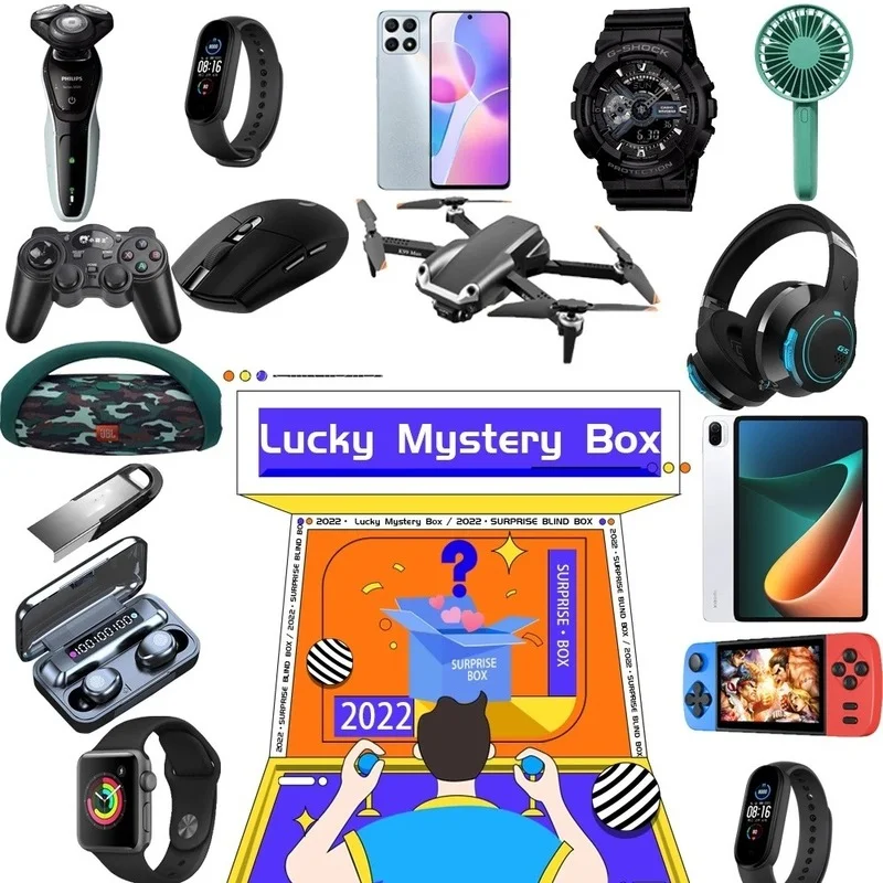

2022 самая популярная коробка Lucky Mystery 100% сюрприз высококачественный подарок самый популярный Рождественский подарок Новинка подарки ждем ва...