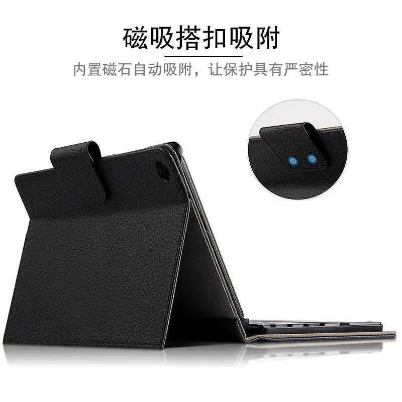 

Case For Samsung Galaxy Tab A 8.0 2019 SM-T290 T297 Bluetooth keyboard Protective Cover PU Leather For Tab A 8\" SM-T295 Tablet