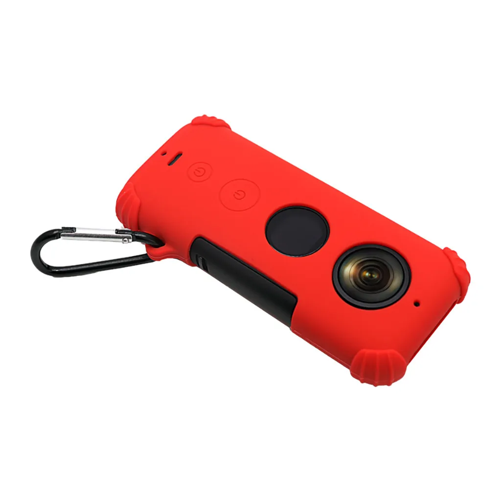 Silicone Protective Cover for Insta 360 ONE X Drop Protection Anti-Scratch Case insta Action Camera Accessories | Электроника