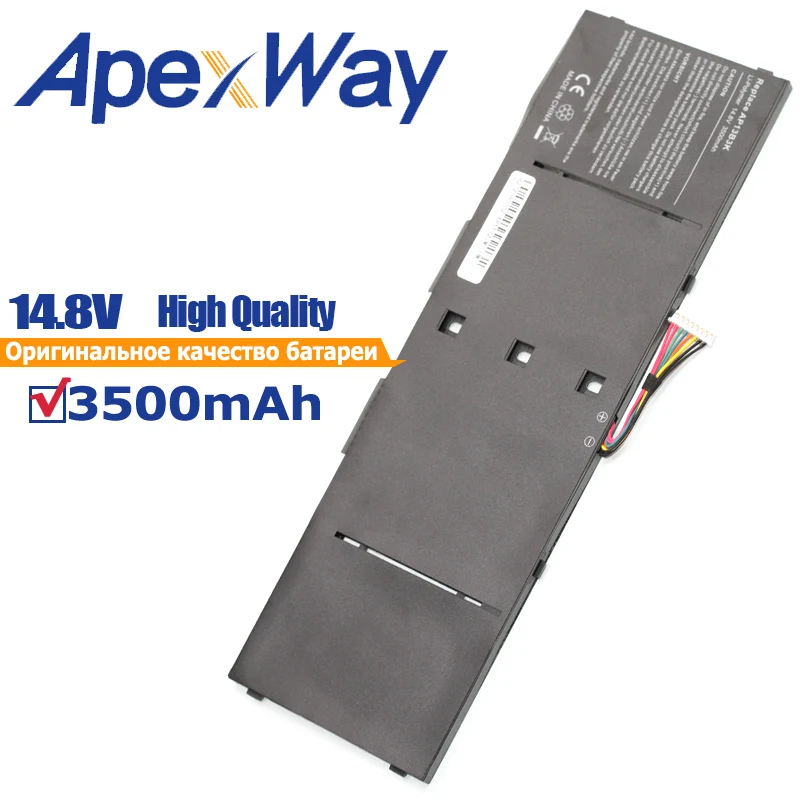 3500 мАч 14,8 в ноутбука Батарея ap13b8k ap13b3k для AcerAspire V5-552 V5-572 R7 R7-572 V7-481 V5-473 KT.00403.015 R7 V7-481G