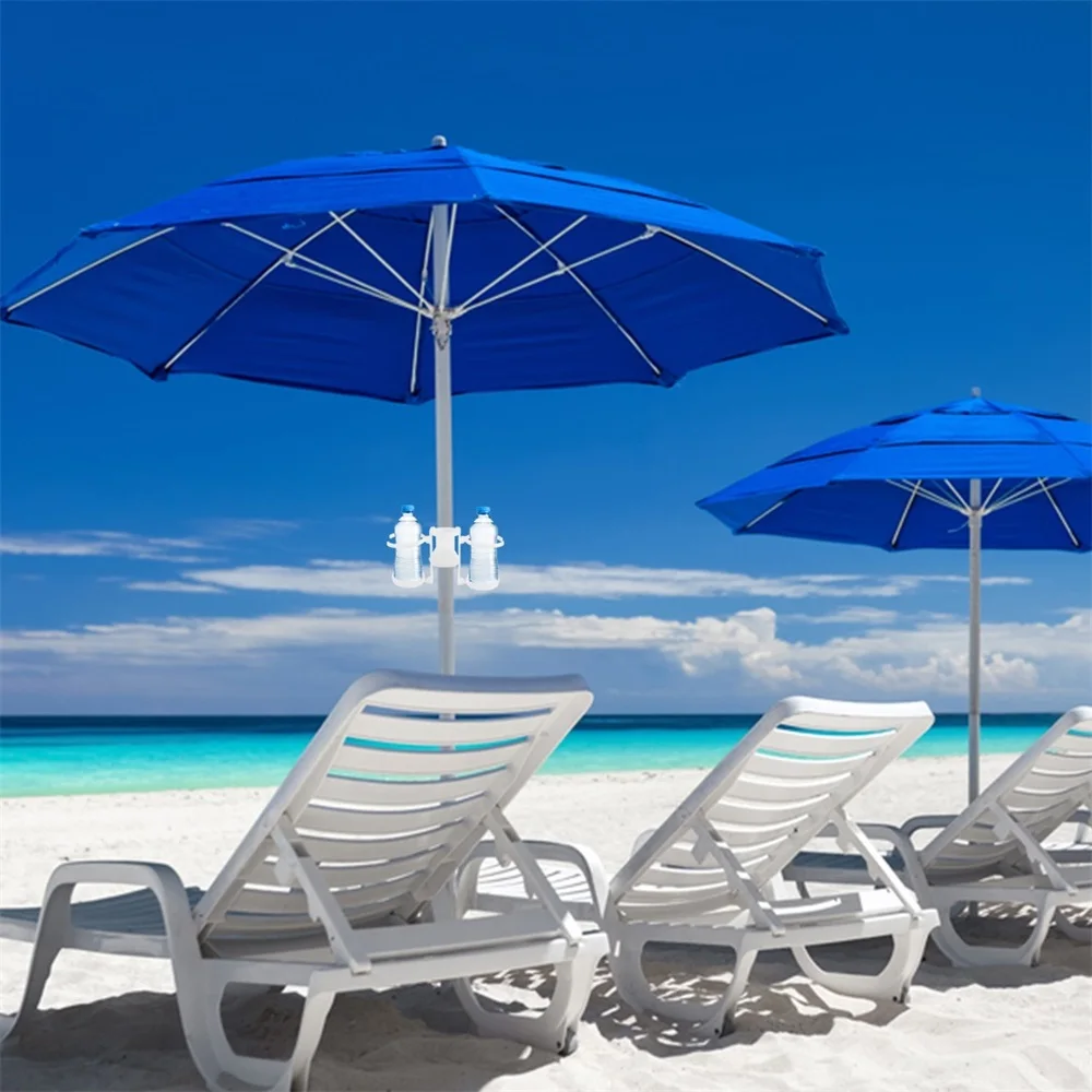 

3pcs Umbrella Cup Holder Portable Beach Umbrella Cup Rack for Patio
