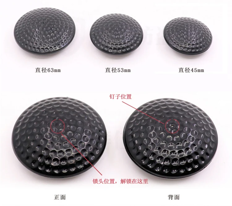 Большой Купол для гольфа бирка 8 2 МГц частота EAS большая купольная диаметр 63 мм