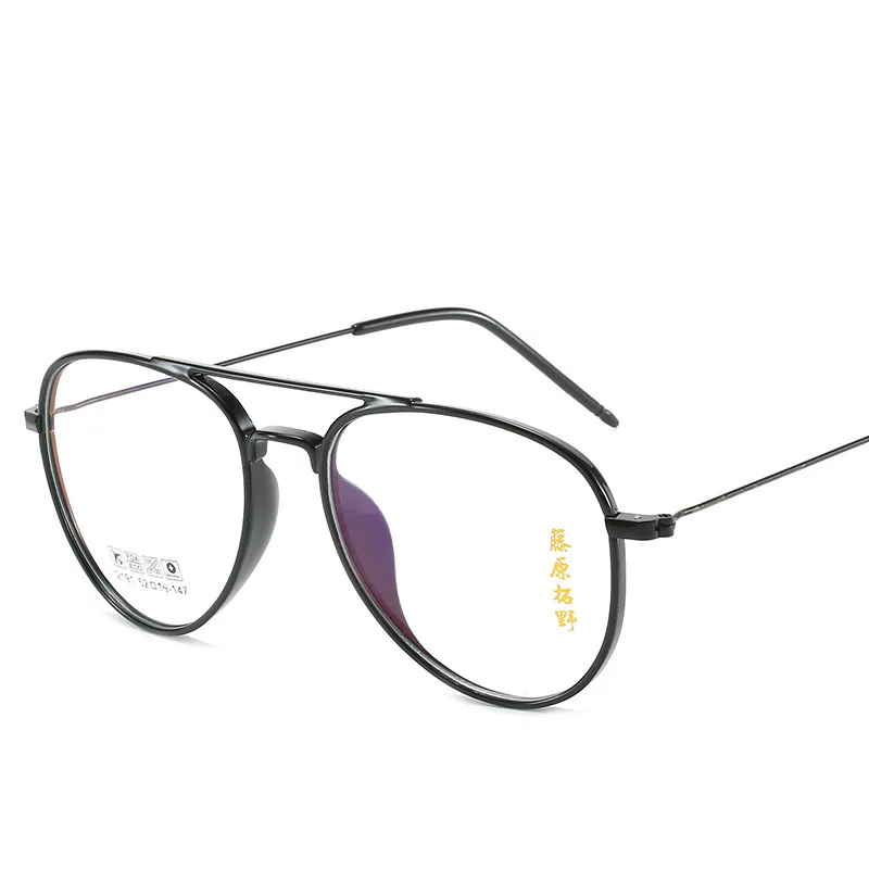 Zerosun Aviation Eyeglasses Frame Men Women Oversized Glasses Man Women's Eyeglass Spectacles for Myopia Diopter Prescription