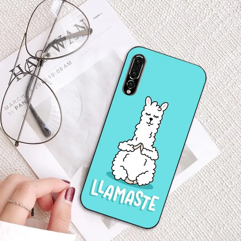Babaite мультфильм лама Альпака чехол для телефона с животными Huawei P20 P30 Pro P20Lite P30Lite