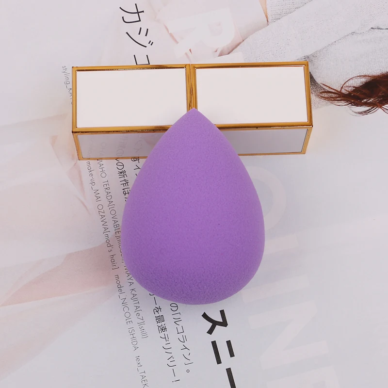 Женская косметическая губка для макияжа в форме капли косметика основы под