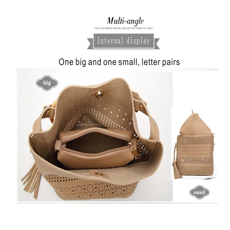 

Women's Bag 2020 The Latest Fashion Hollowed-Out One-Shoulder Cross-Body Hanging Small Fresh HandBag