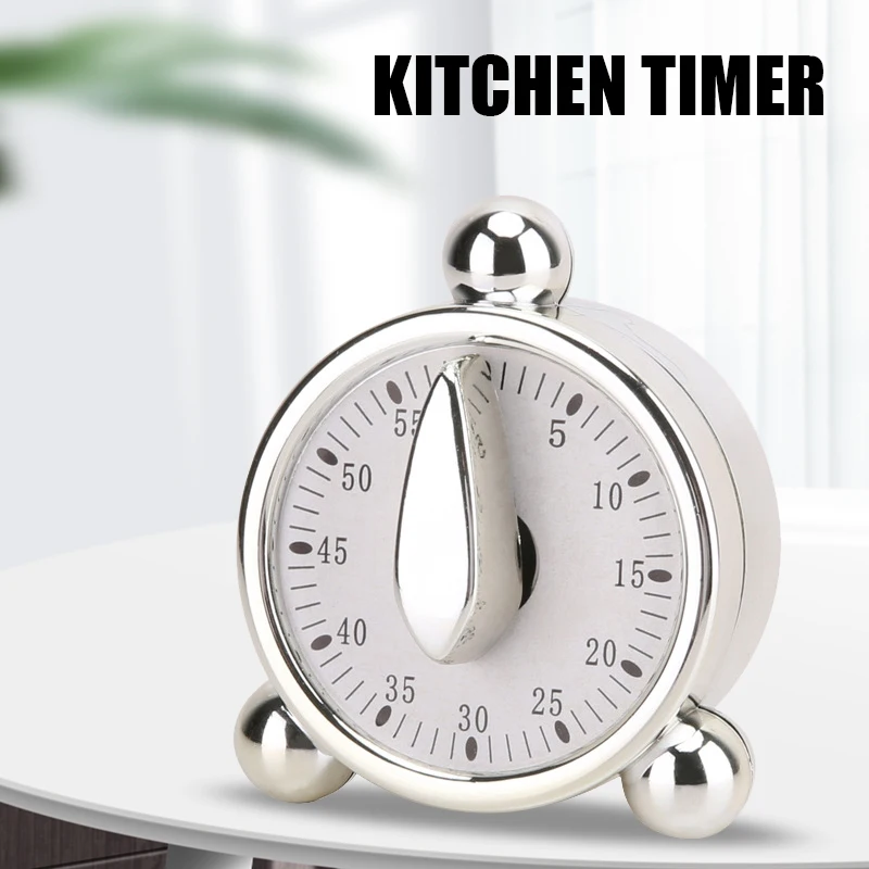 

60 Minutes Kitchen Timer with Loud Voice Countdown Timer for Cooking Learning Baking Exercise Easy to Use TS3