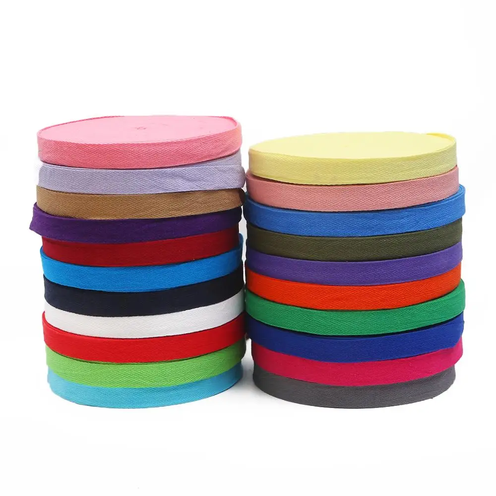 2 см Ширина 5 ярдов нескольких 23 Цвет хлопчатобумажная лента в елочку с кружевными лентами 100% хлопчатобумажное Тканое швейная ткань ремень аксессуары 