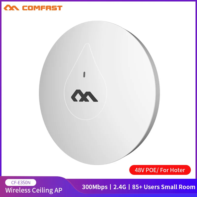 

Точка доступа маршрутизатора COMFAST CF-E350N, 300 Мбит/с, POE, 48 В
