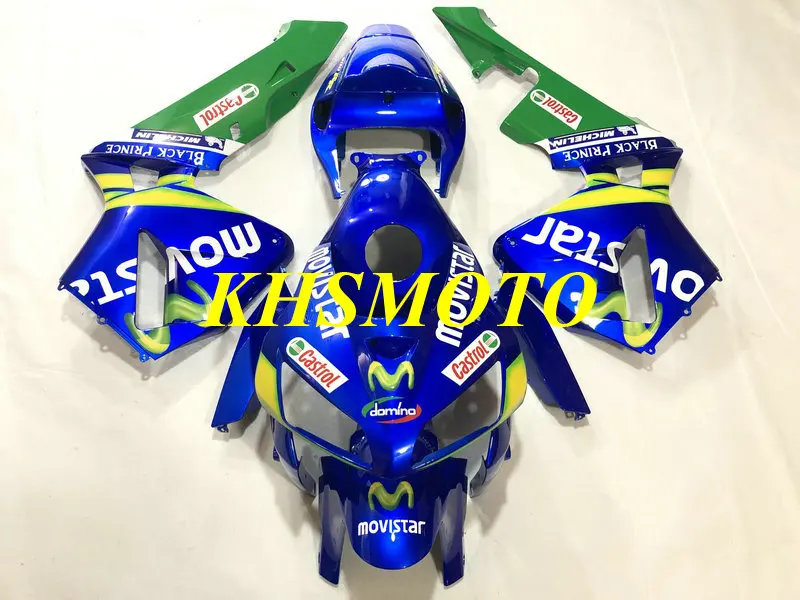 Комплект обтекателей для мотоцикла CBR600RR F5 05 06 CBR 600RR 2005 2006 cbr600rr ABS синие и зеленые
