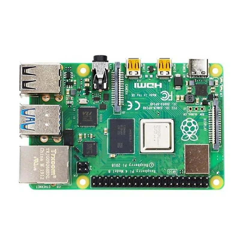 Официальная плата Raspberry PI 4B с материнской платой контроллера Pi 4 Model B
