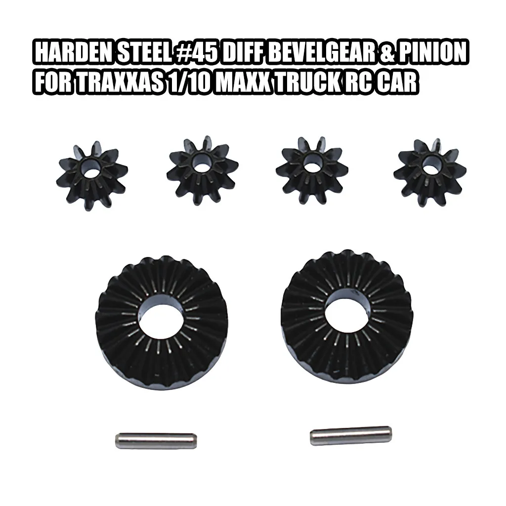 Стальная коническая шестерня и зубчатая № 45 Diff для грузовика TRAXXA 1/10 MAXX грузовик