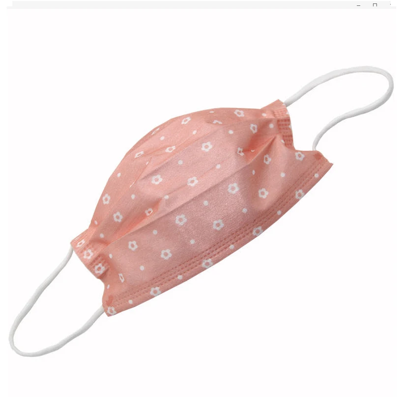 Трехслойная дышащая маска с зажимом для носа взрослых женщин 30 шт. | Красота и