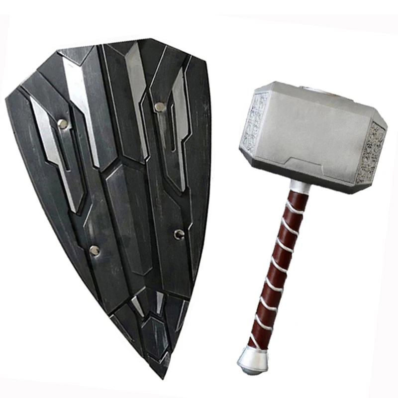 [Новое] 1: 1 моделирование 44 см Молот Мьёльнир модели игрушки для взрослых