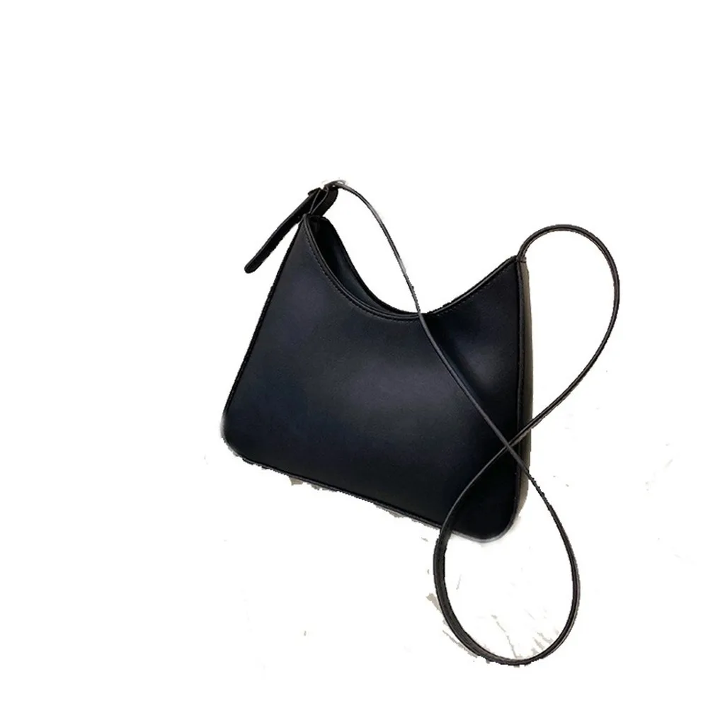

Female Dumpling Bag PU Retro ArmpitShoulder Fanny Packs for Women Fashionable Cross Body Bags 2020 The New Europe and America