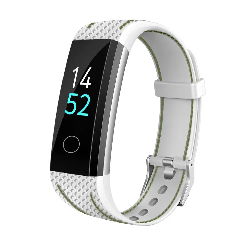 Ремешок силиконовый для Huawei Honor Band 3 регулируемый умный Браслет сменный
