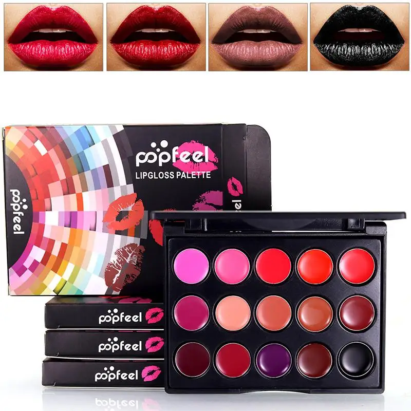 Матовая губная помада палитра матовых водостойких увлажняющих цветов гладкий