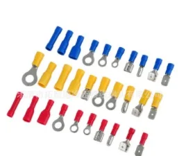 

clown 480/300/280Pcs Assorted Spade Terminals Insulated Cable Connector Electrical Wire Crimp Butt Ring Fork Set Ring Lugs