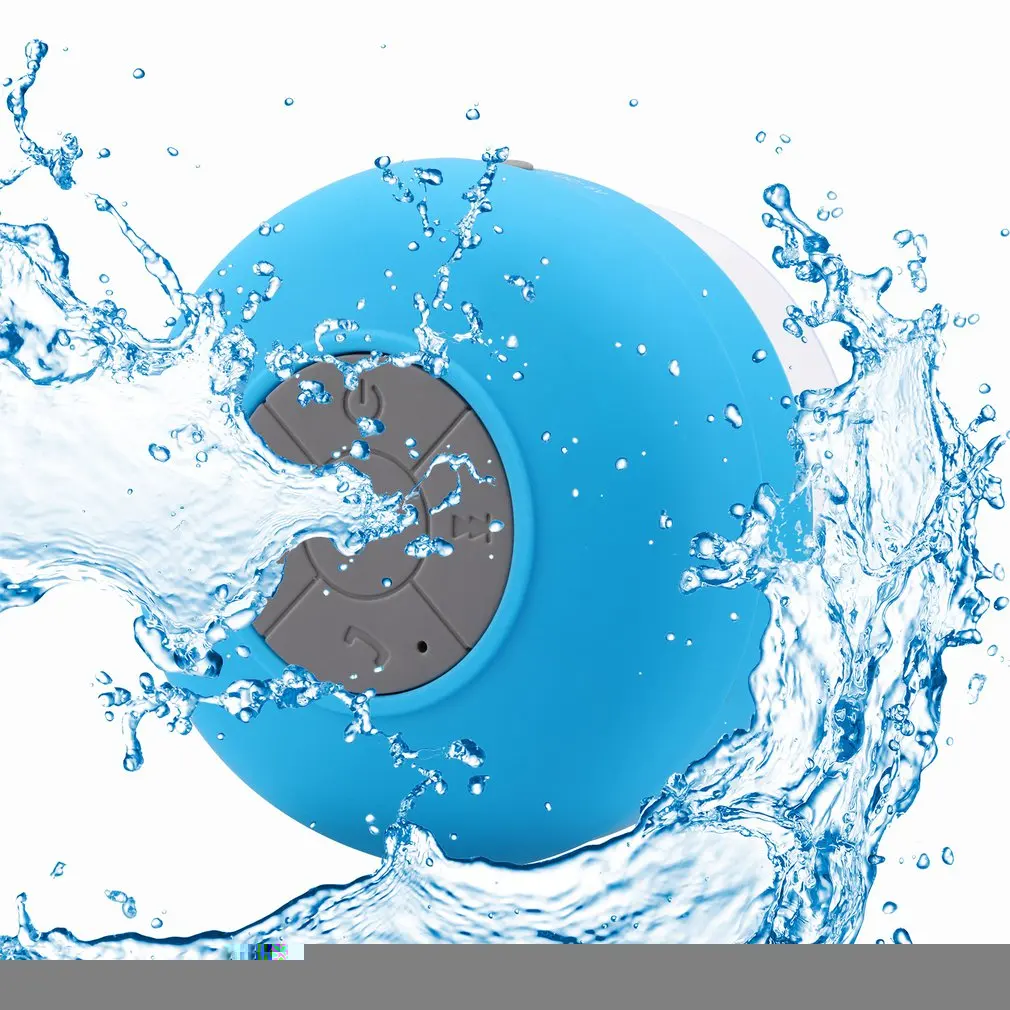 

Portable Bluetooth-compatible Speaker Wireless Waterproof Shower Speakers for Phone Soundbar Hand Free Car Speaker Loudspeaker