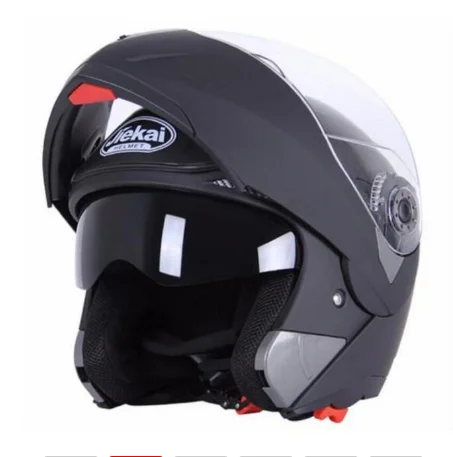 Мотоциклетный шлем с двойным козырьком для JIEKAI 105 модульная накидка мотокросса