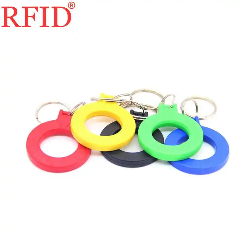 Брелок RFID для считывания ID 125 кГц EM4100 TK4100 только круглый брелок карт контроля