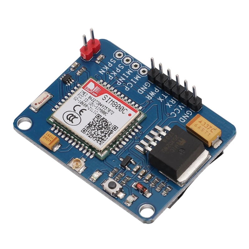 SIM800C GPRS модуль gsm sim беспроводной ttl макетная плата замена SIM900A с 2 4G антенна IPX
