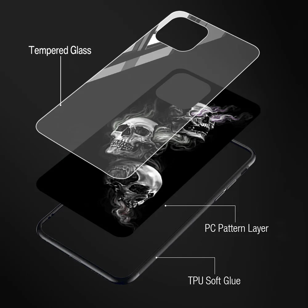 Чехол для Honor 50 чехол 10 Lite из закаленного стекла Huawei Nova 5T 10i 9 20 Pro 9A 9C 9X 8A 8S 8X Funda PC |