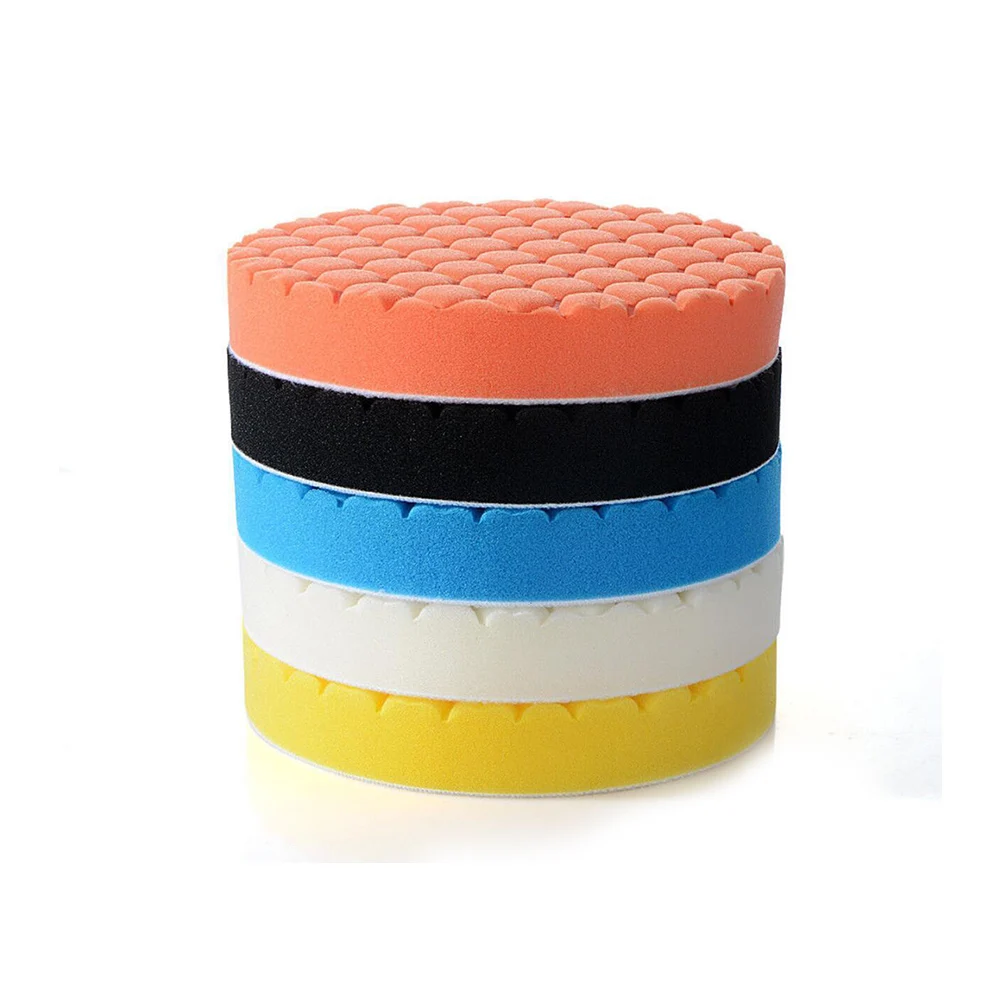 3/4/5/6/7 Inch Buffing Sponge Polishing Pad Hand Tool Kit For Car Polisher Wax | Автомобили и мотоциклы