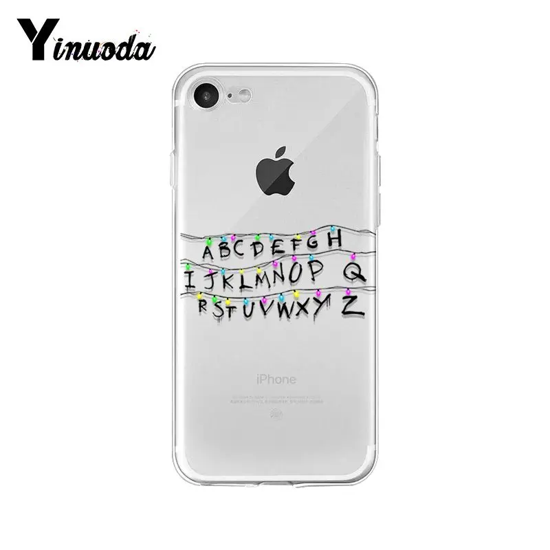 Чехол для телефона Motirunner Stranger Things силиконовый чехол с рождественскими огнями IPhone