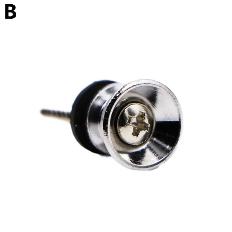 

1PCS Guitar Pegs For Acoustic Electric Bass Ukulele End Silver Strap Metal Accessories Locking Guitar Gold Part Black Buckl H1T6