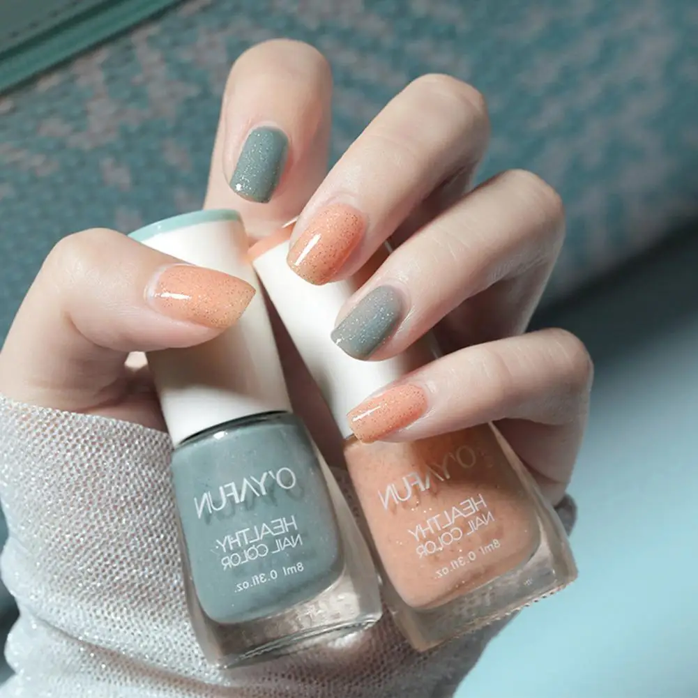 

8ml Manicure Color Polish Baking-Free Long Lasting Shiny Quick Dry Nail Polish Gel for Beauty